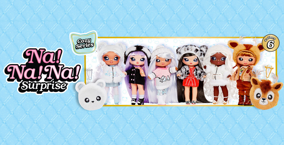 Na! Na! Na! Surprise | Collectible Soft Fashion Dolls | 2-in-1